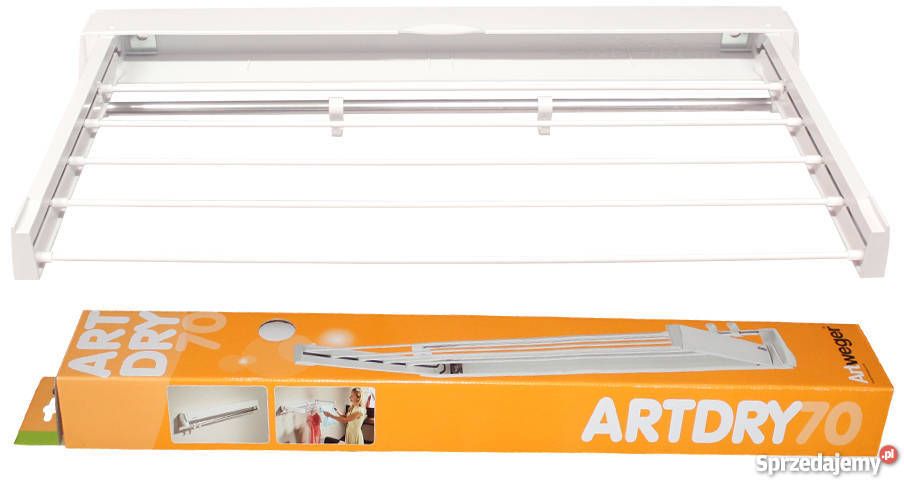 Сушилка для белья настенная "ArtDry 70" белая