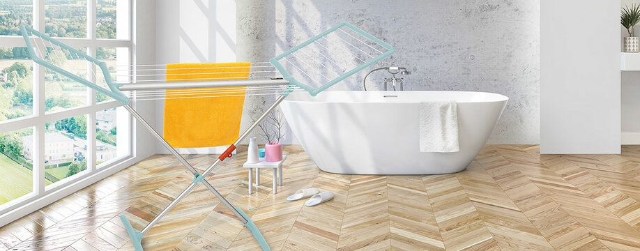 Сушилка для белья "FashionDry" зеленая