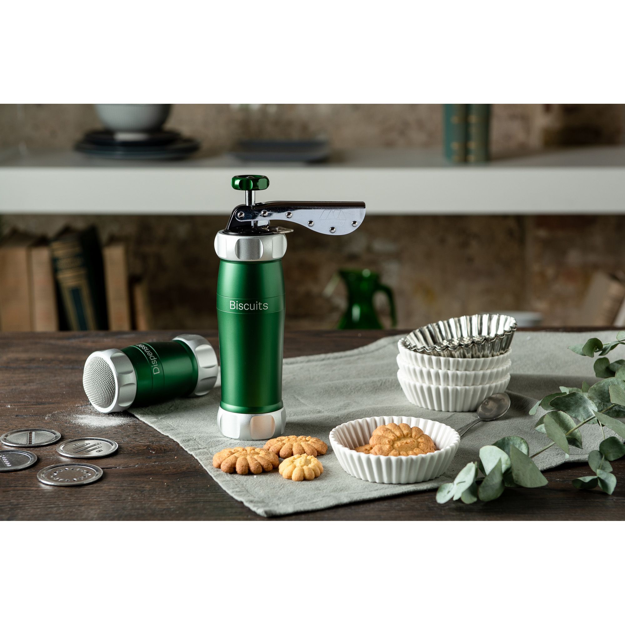 Кондитерский пресс-шприц для печенья Marcato Biscuits Design