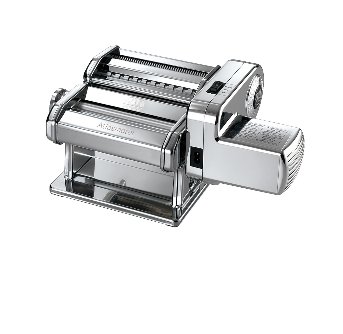 Электрическая лапшерезка - тестораскатка Marcato Classic Atlas Motor 150mm/220V