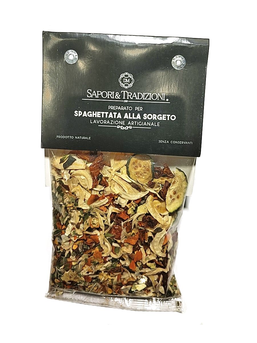 Итальянская натуральная приправа для спагетти Соржетто Spag. alla Sorgeto