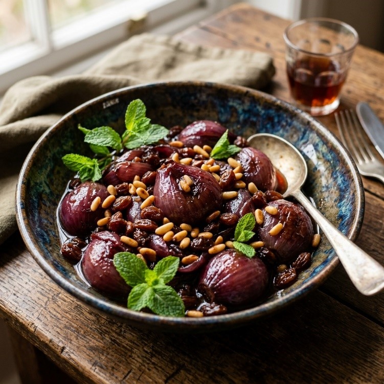 Cipolle in Agrodolce: Как сицилийцы превращают обычный лук в десерт