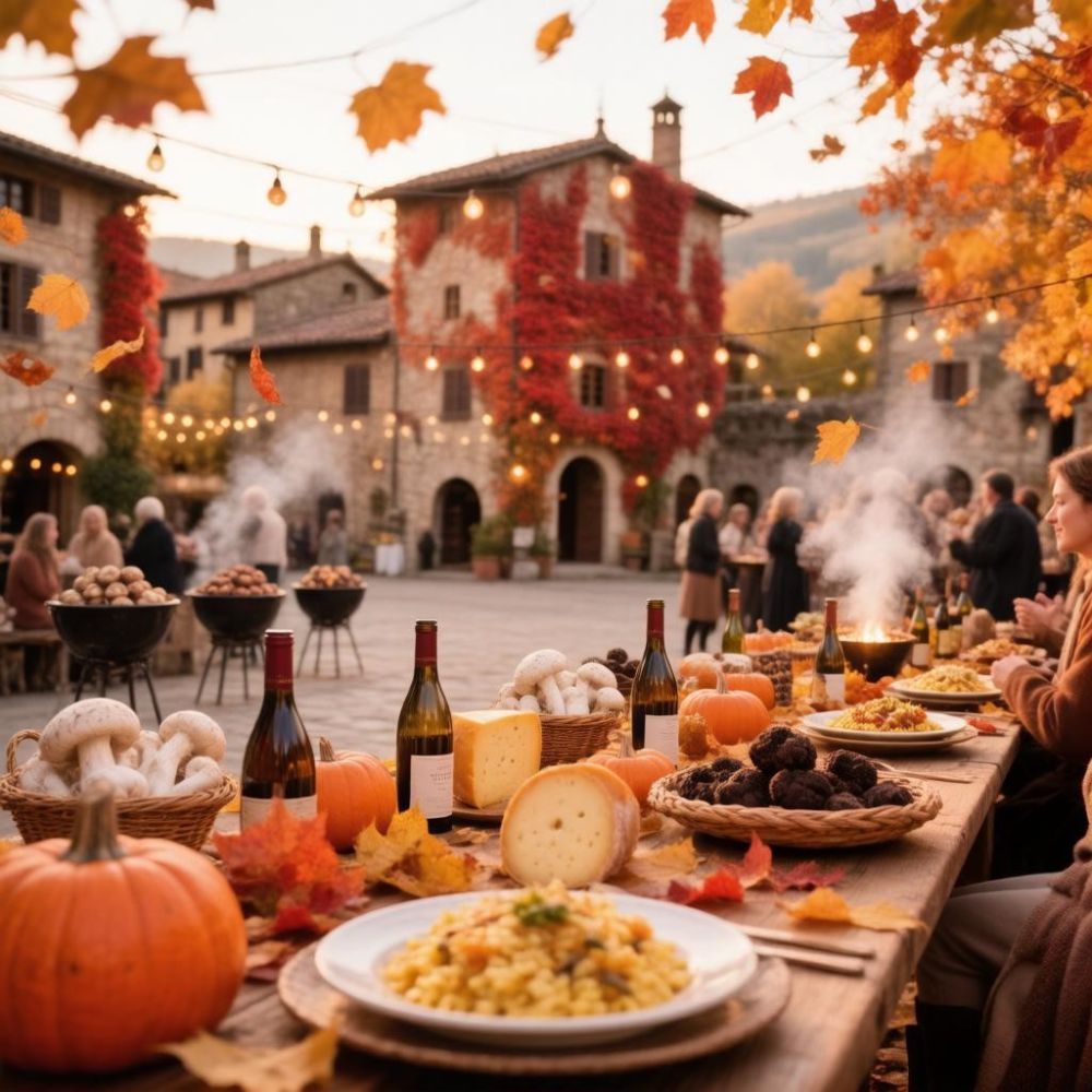 Sagra di Ottobre: Как итальянцы сходят с ума по грибам, каштанам и вину
