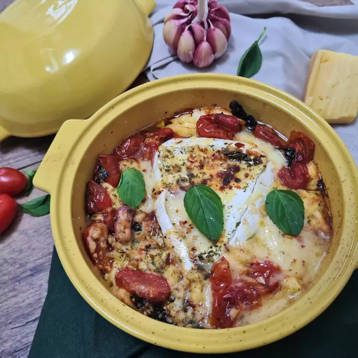 Гратен капрезе с сыром Гратен капрезе с сыром