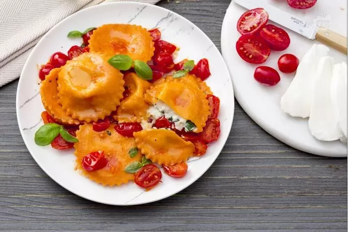 Равиоли капрезе Равиоли капрезе