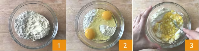 Равиоли, фаршированные картофелем и креветками