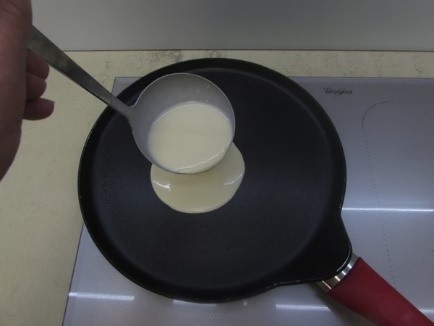 Блинчики с ветчиной и сыром