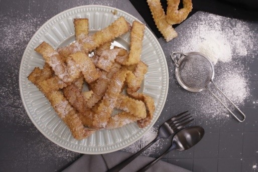 Рецепт кьякьере - итальянская сладость Рецепт кьякьере - итальянская сладость