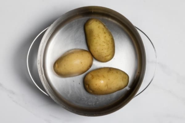  Салат из зеленой фасоли и картофеля 